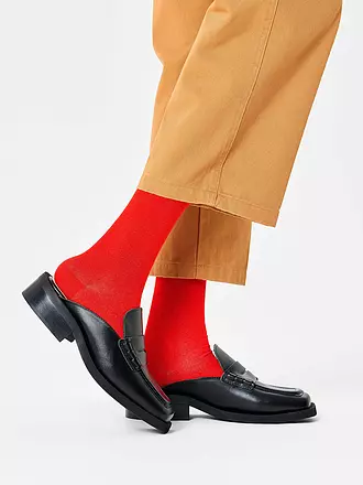 HAPPY SOCKS | Damen Socken SOLID SOCK Gr. 36 - 40 red | 